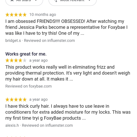 FoxyBae Flaminglow Leave-in - Picture 8 of 9